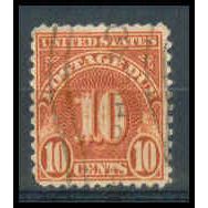 Used J84 10c Postage Due Just Clears WA1450