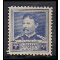 877 5c Dr. Walter Reed Fine MNH W1979