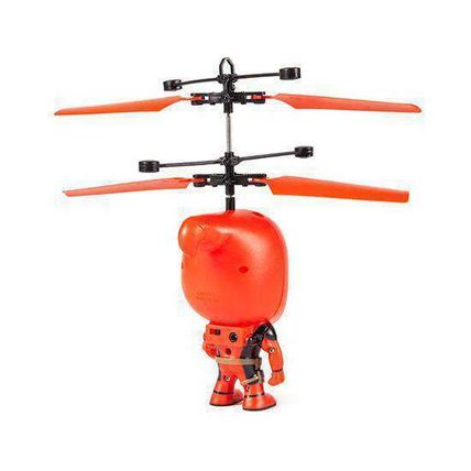 Marvel Deadpool Licensed 3.5 Inch Infrared Flying Figure UFO Big Head Heli