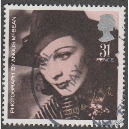 1985 British Film Year, 31p Value, Vivien Liegh, Good used