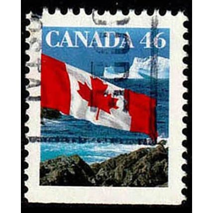 Canada 1998 Flag 46c Used Stamp b.