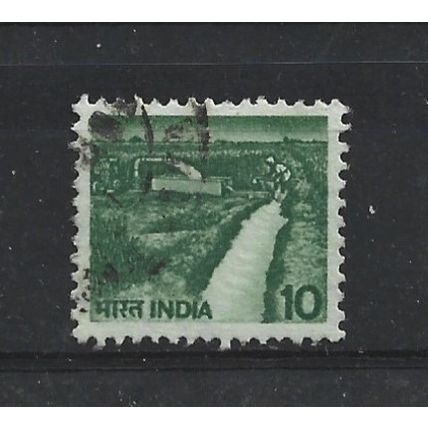India.SG922b 10p Irrigation Canal.Fine Used.June23