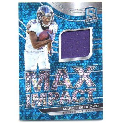 SPECTRA DISCO MAX IMPACT MARQUISE BROWN JERSEY REFRACTOR #/99