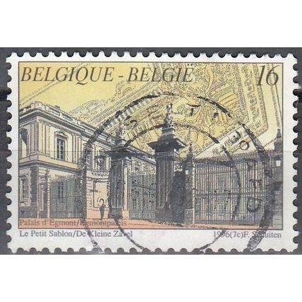 Belgique 1996 Michel 2696 O Cote (2008) 0.80 € Bruxelles Petit Sablon
