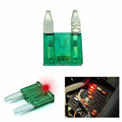 LED Smart easy find glow when blown mini blade fuses car van bike uk post