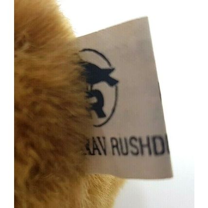 Brown Bear Rav Rushden Ravensden 6" with Striped top Animal Soft Toy Plush