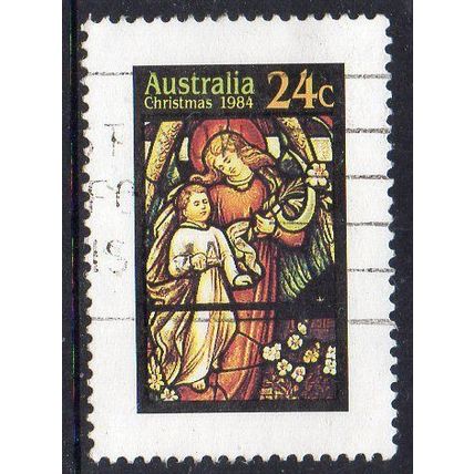 Australia 1984 Christmas - Angel & Child 24c Used