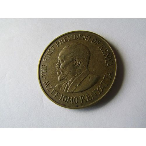 1971 REPUBLIC OF KENYA TEN CENTS - COIN- 2 FREE POST. AS