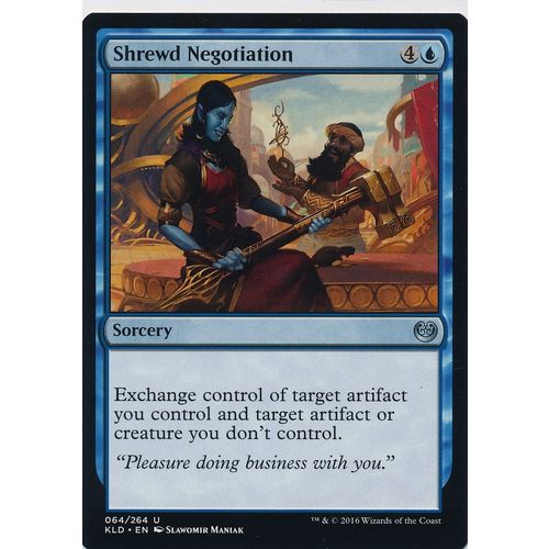 Magic the Gathering MTG Kaladesh 64/264 Shrewd Negotiation