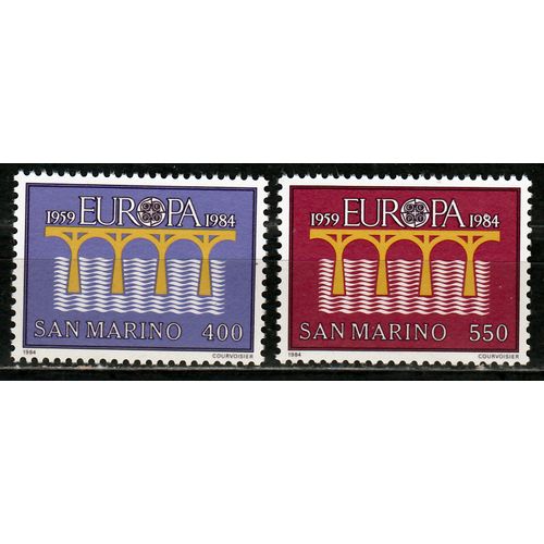 San Marino Europa Cept 1984 postfris