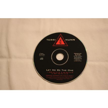 Terri Nunn 5" Promo CD Single-LET ME BE THE ONEx3