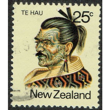 New Zealand 1980 Maori Personalities 25c Multicoloured SG1233 FU