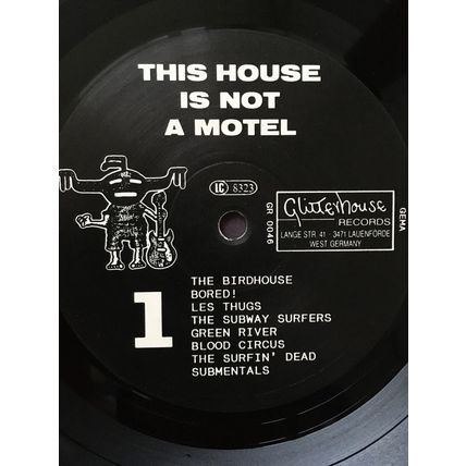 THIS HOUSE IS NOT A MOTEL (GERMAN GLITTERHOUSE VINYL LP)