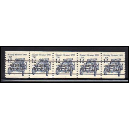2132b 12c Stanley Steamer Very Fine MNH Dry Gum PNC 1/5 X2078