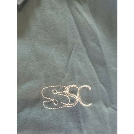 SSC BLUE COTTON S/S POLO SHIRT T-SHIRT 2XL £19.99 BNWT