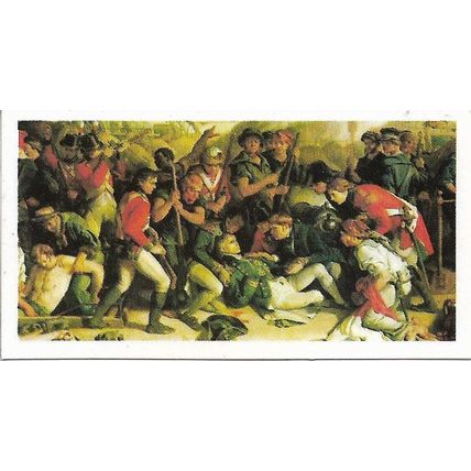 Queen Elizabeth I-II 1983 Brooke Bond Tea Card 21 - The Battle of Trafalgar