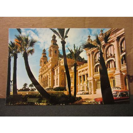 LE CASINO ET LES TERRASSES, MONTE-CARLO, MONACO unused postcard =