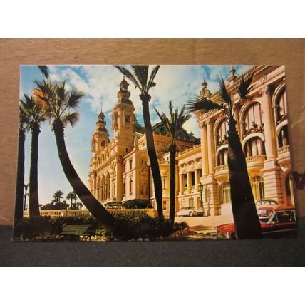 LE CASINO ET LES TERRASSES, MONTE-CARLO, MONACO unused postcard