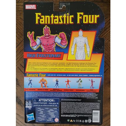 HIGH EVOLUTIONARY Marvel Legends Series Retro 6" Action Figure Fantastic Four