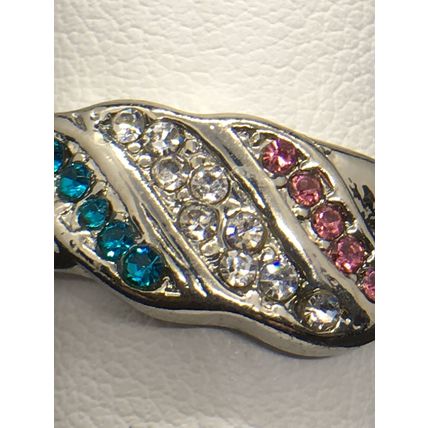 Ring Fashion Wave 3 Color Turquoise White and Pink #55 USA Seller