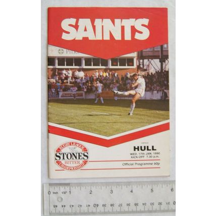 1990 programme St. Helens v. Hull
