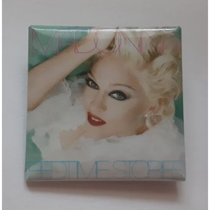 1990s Madonna 1 1/2" Inch Pin Back Button Bedtime Stories Album Cover Licensed