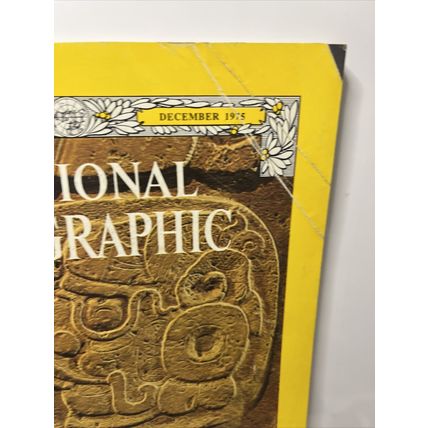 National Geographic Magazine December 1975 The Maya - Vintage Collectable
