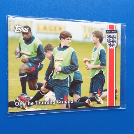 Owen Hargreaves ROOKIE TOPPS ENGLAND 2002 #51