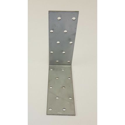 L BRACKETS HEAVY DUTY STEEL GALVANISED ANGLE CORNER BRACE TIMBER REPAIR 2.5mm T