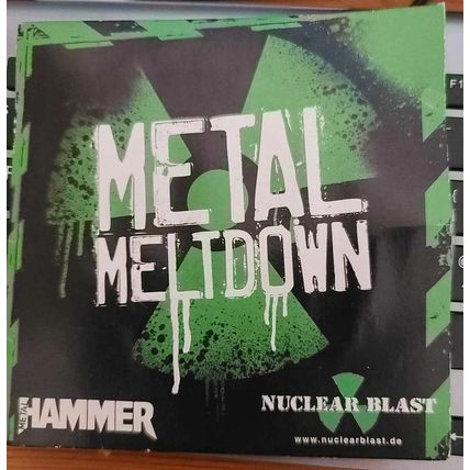 Metal Meltdown CD Promo Rock Hammer Magazine 12 Tracks Nuclear Blast