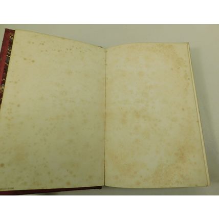 Antique Victorian Leather Hunting Book Rifle and The Hound In Ceylon 1874 Baker