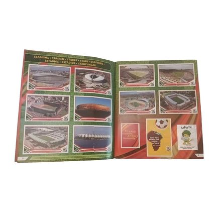 Panini 2010 World Cup South Africa Complete Sticker Album - Full Book