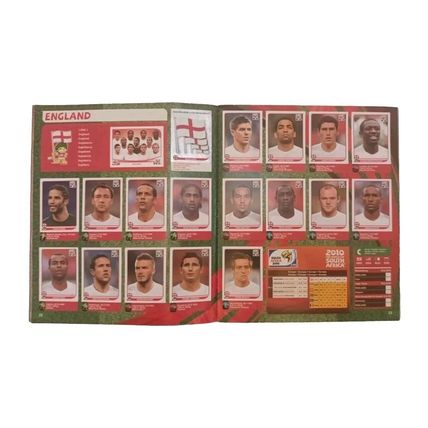 Panini 2010 World Cup South Africa Complete Sticker Album - Full Book