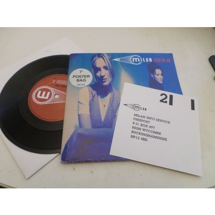 MILAN - Lead Me On - 1994 - POSTER SLEEVE- 7" Vinyl Single - PO 312