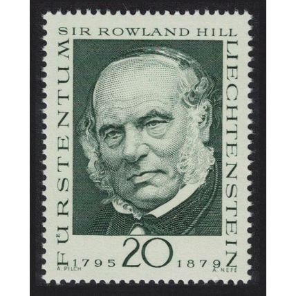 Liechtenstein Sir Rowland Hill 1968 MNH SG#495