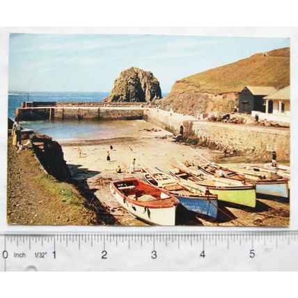 1960 Postcard Mullion Cove, Cornwall