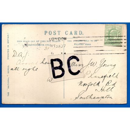 Postcard Nichol Street Lamlash Isle Of Arran Nr Corriegills Brodick Whiting Bay