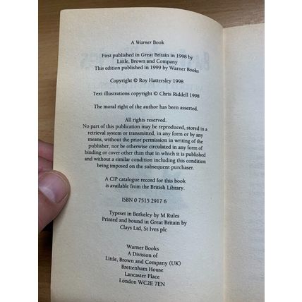 1999 ROY HATTERSLEY "BUSTER'S DIARIES" PAPERBACK BOOK (P2)