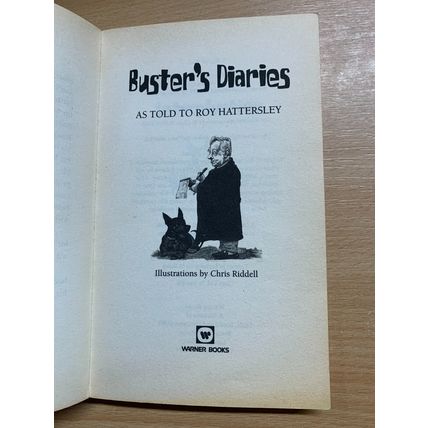 1999 ROY HATTERSLEY "BUSTER'S DIARIES" PAPERBACK BOOK (P2)