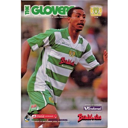 YEOVIL TOWN v BRISTOL ROVERS LEAGUE ONE 2008