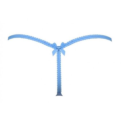 AGENT PROVOCATEUR Casper Powder Blue Thong BNWT
