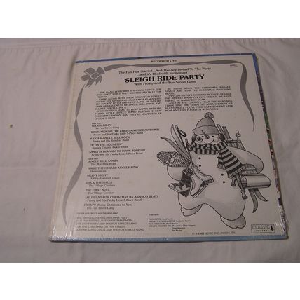 Frosty and The Fun Street Gang LP-SLEIGH RIDE PARTY