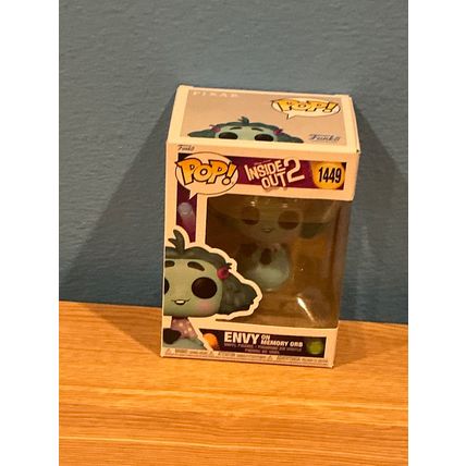 Funko Pop! Pixar: Inside Out 2 - Envy on Memory Orb #1449 (Box & Protector)