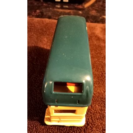 Old Vintage friction powered Double Decker Bus 5" Long Working Condition 1960's