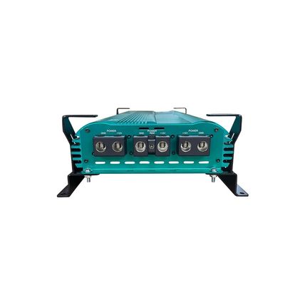 Droppin HZ Car Audio 2RACK 2 Channel Amplifier Rack, Steel, Black Powder Coated,