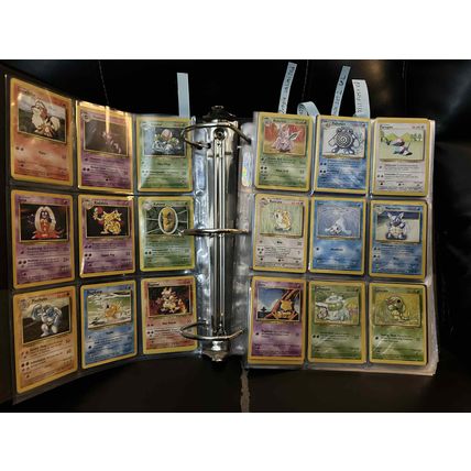 Pokémon Base Set Unlimited Complete Common Uncommon Full Trading Card Trading Ca