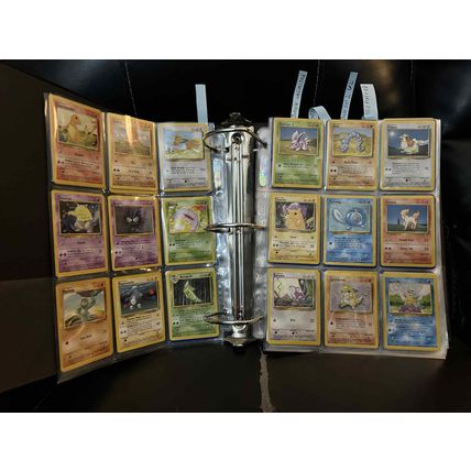 Pokémon Base Set Unlimited Complete Common Uncommon Full Trading Card Trading Ca