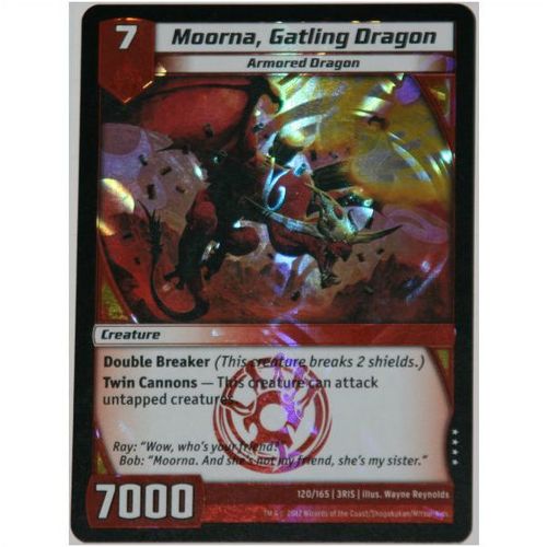 Kaijudo - Rise of the Duelest - 120/165 - Moorna, Gatling Dragon