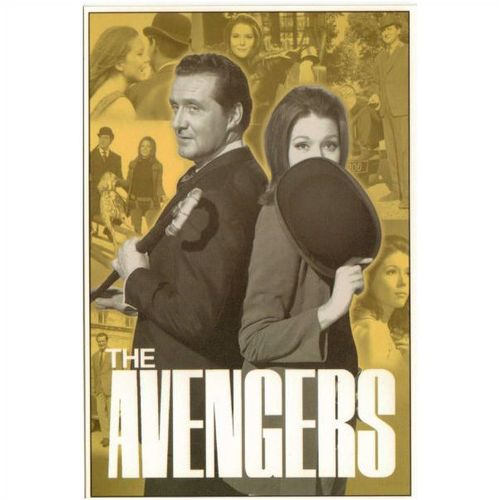 The Avengers TV Series Postcard LU629 London Postcard Company