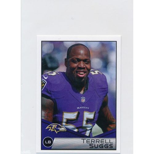 2014 Panini NFL Sticker Collection #72 Terrell Suggs Baltimore Ravens